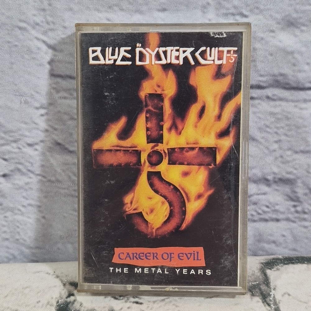 BLUE OYSTER CULT Cassette Tape Metal Prog CAREER OF EVIL DONT FEAR THE REAPER